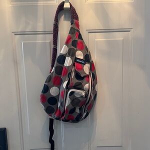 Kavu Multicolor Polka Dot Sling Bag